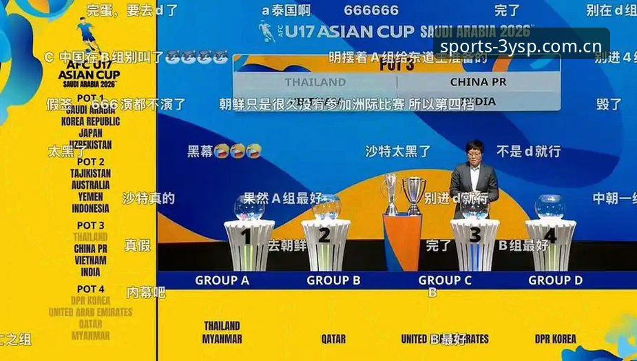 U17世界杯抽签结果解读：三亿体育用户观赛指南与体验评测