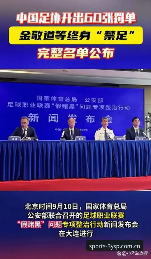 中国足协第三批禁足名单深度评测：3YSP体育最新app带你透视足球乱象整治